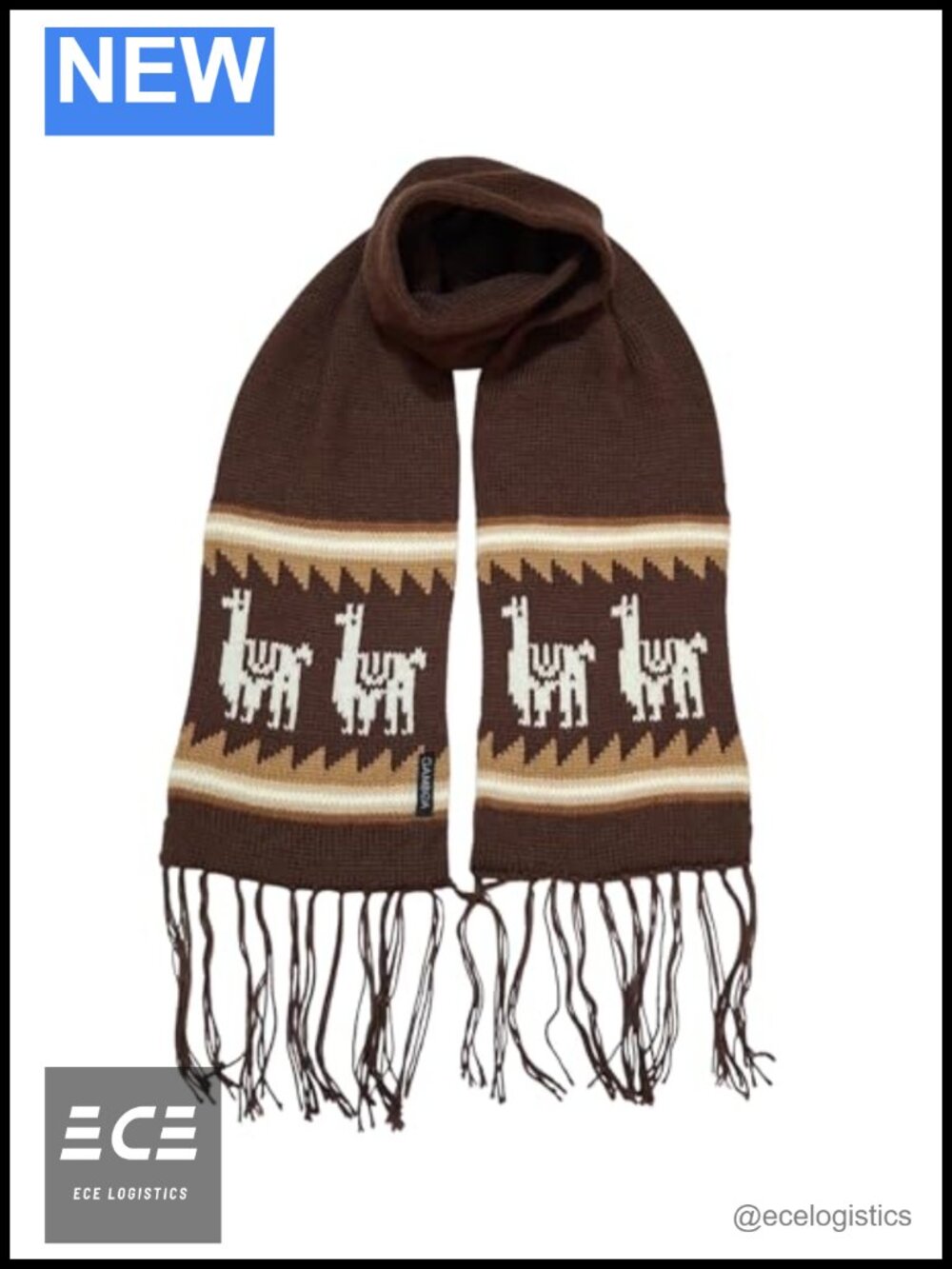 Alpaca Wool Scarf Men Women Lightweight Warm Winter Fall Knit